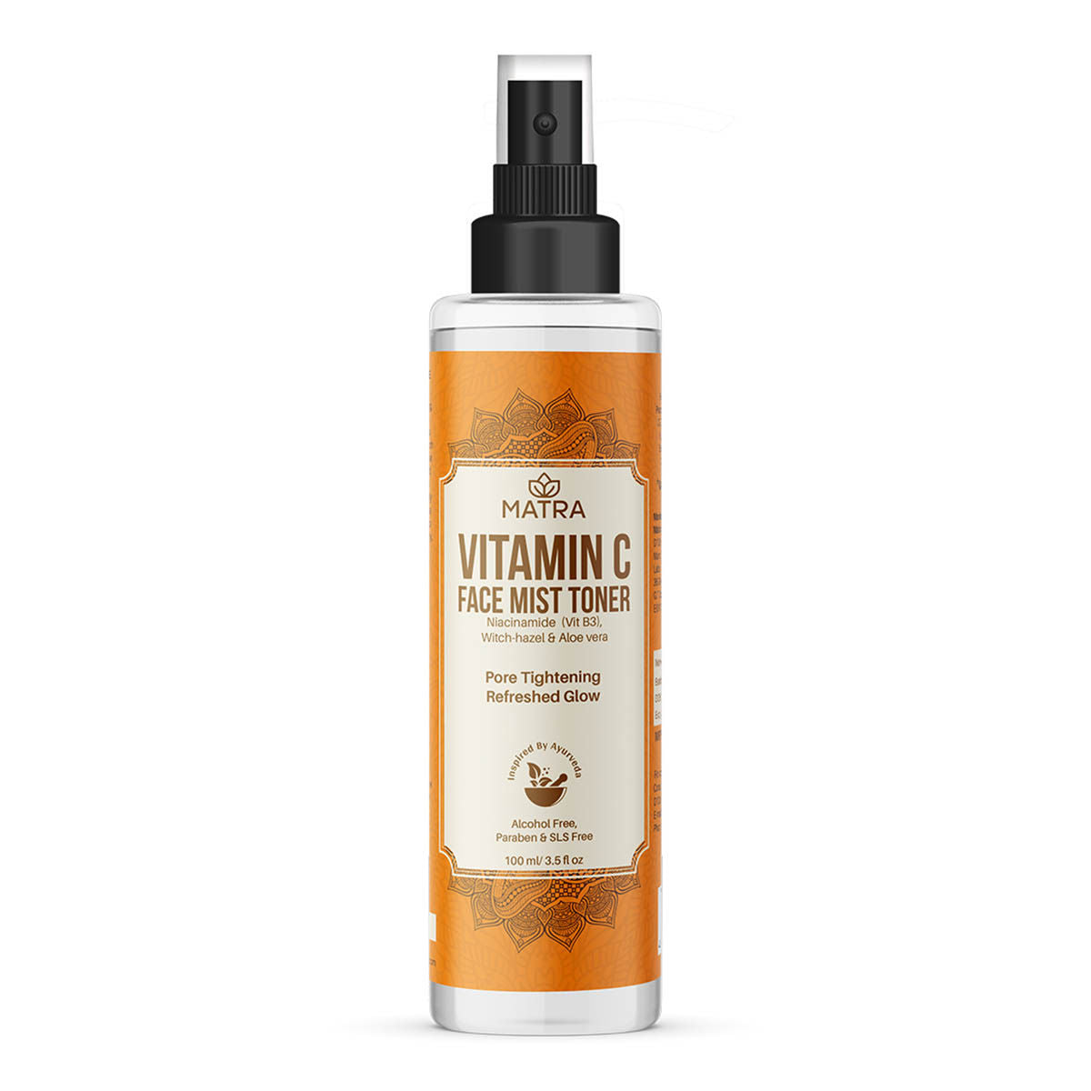 Matra Vitamin C Face Mist Toner with Niacinamide (Vit B3) Witch Hazel and Aloe Vera