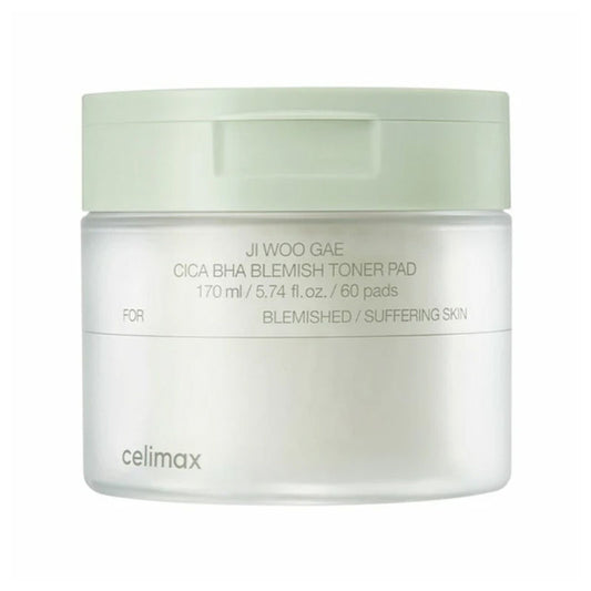 Celimax Ji Woo Gae Cica BHA Blemish Toner Pad