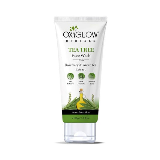 Oxyglow Herbals Tea Tree Face Wash