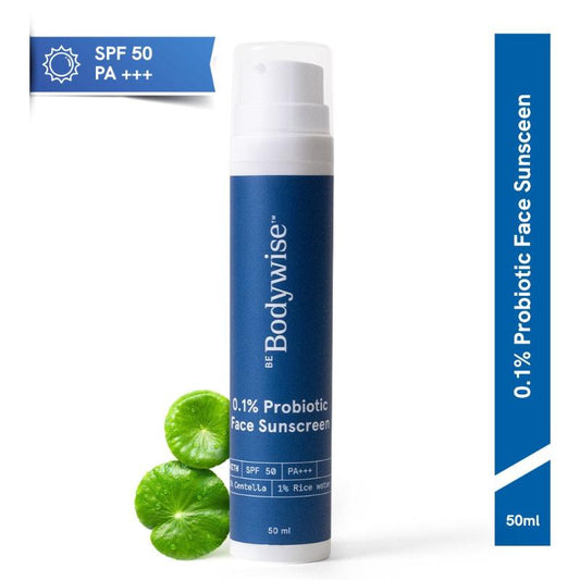 Be Bodywise 0.1% Probiotic Face Sunscreen SPF 50 PA +++