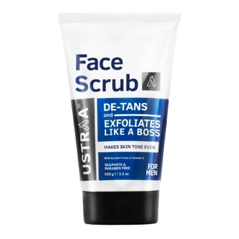 Ustraa De-Tans Face Scrub For Men