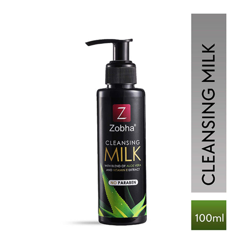Zobha Natural Skin Care Cleansing Milk with Aloe Vera Extracts