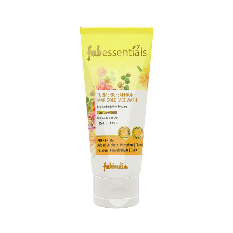 Fabessentials Turmeric Saffron Marigold Face Wash