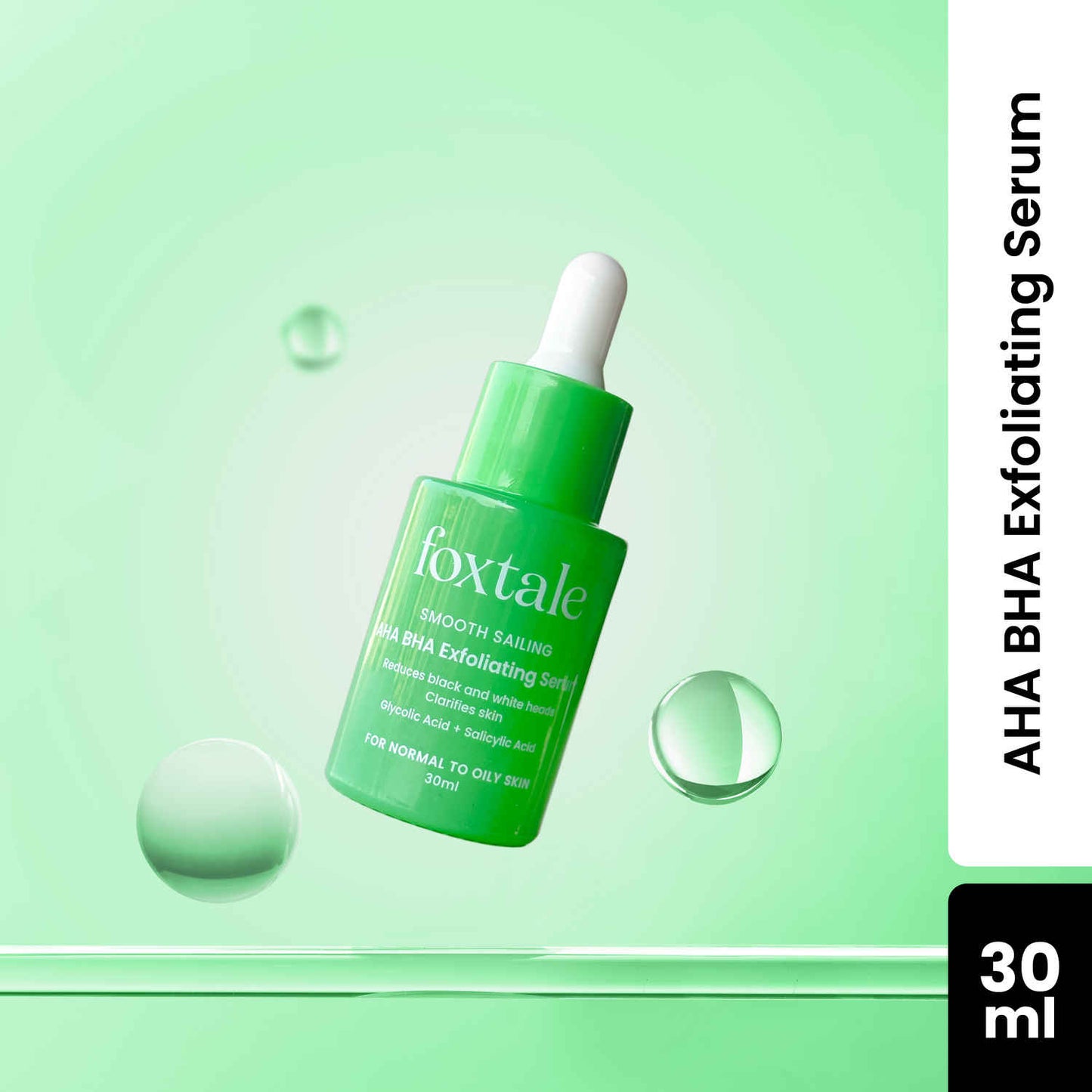 Foxtale 2% Salicylic Acid and 2% Glycolic Acid Serum - 30ml
