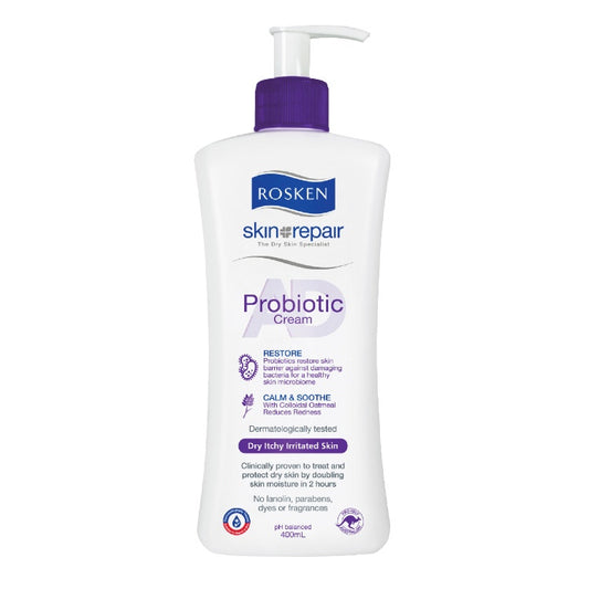 Rosken Ad Probiotic Cream 400Ml