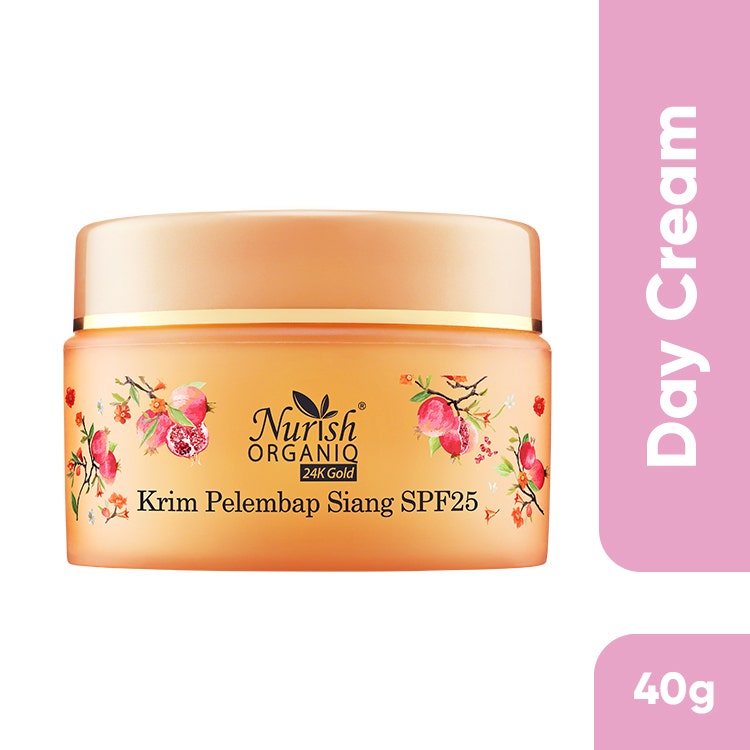Nurish Organiq 24K Gold Day Cream Spf25 40G