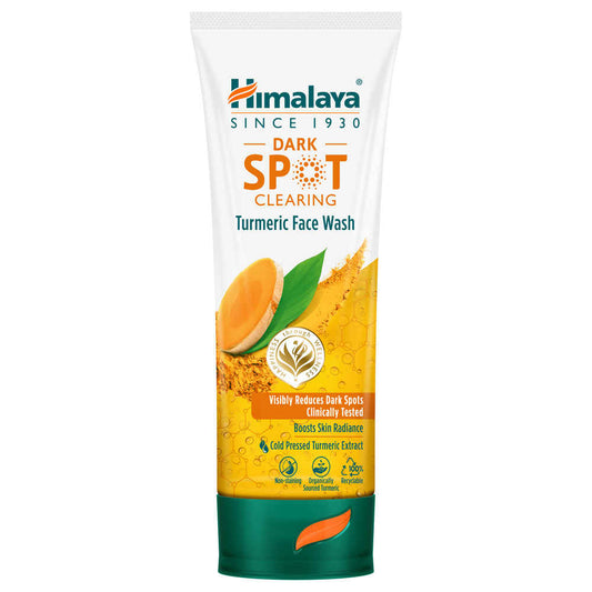 Himalaya Dark Spot Clearing Turmeric Face Wash | Reduce dark spots in 7 days | Organically sourced & Cold-pressed turmeric | 100 ml
