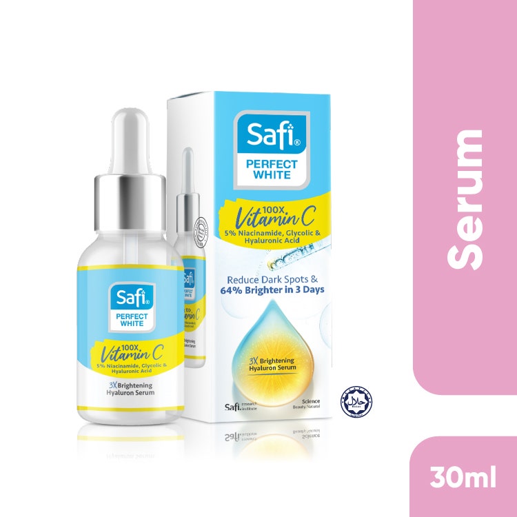 Safi Perfect White 3X Brightening Hyaluron Serum 30Ml