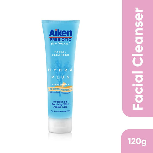 Aiken Prebiotic 8X Premium Biotics Facial Cleanser 120G