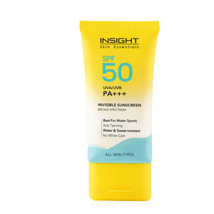 INSIGHT Invisible Gel Sunscreen SPF 50 PA +++ light weight, 50 gm