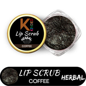 KINDED Lip  Scrub Herbal Exfoliator for Men Women(10 gm, Coffee)