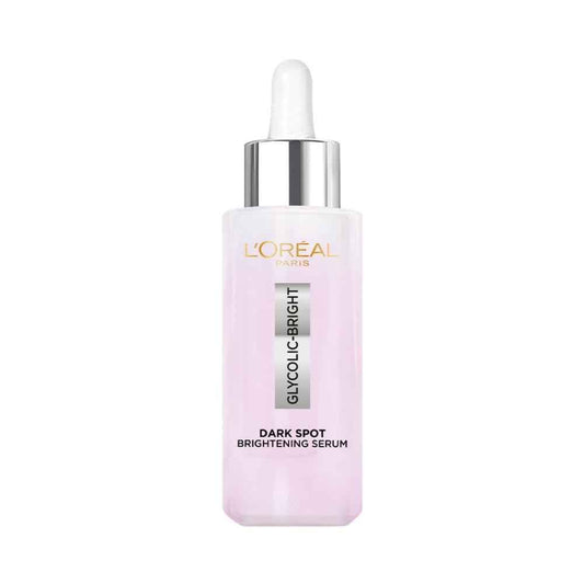 L'Oreal Paris Glycolic Bright 8% [Melasyl + Glycolic + Niacinamide] face serum for Dark Spot & Brightening, 30 ml