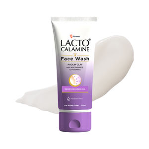 Lacto Calamine Face Wash with Kaolin Clay for All Skin Type (100 ml)