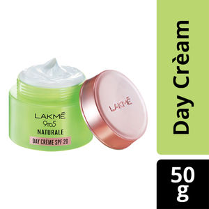 Lakme 9 to 5 Naturale Day Creme SPF 20 With Pure Aloe Vera - 50 gm