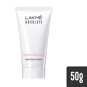 Lakme Perfect Radiance Brightening Facewash with 98% Pure Niacinamide Complex|For Pigmentation | Deep Cleanses | Smoothens Skin Texture | 50G