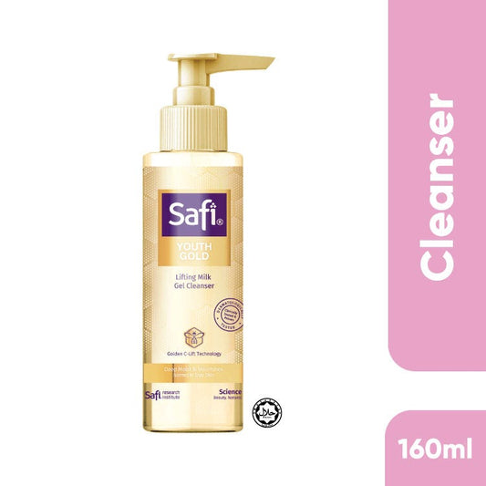 Safi Youth Gold Lifting Milk Gel Cleanser 150Ml
