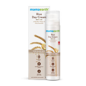 Mamaearth Rice Day Cream With Rice Water & Niacinamide for Glass Skin - 50 gm