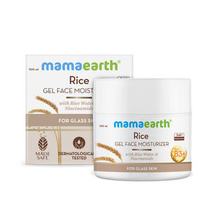 Mamaearth Rice Gel Face Moisturizer With Rice Water & Niacinamide for Glass Skin (100 ml)