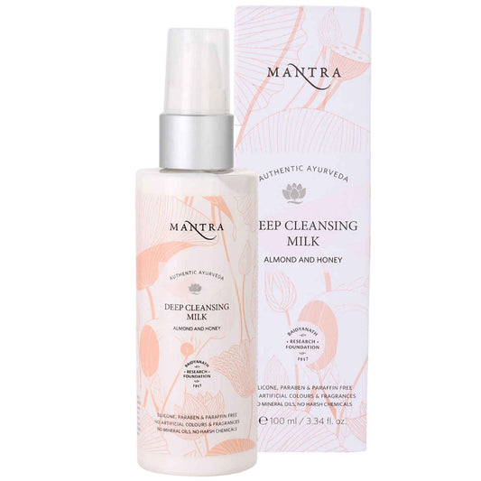 Mantra Herbals Deep Cleansing Milk Almond And Honey (100 gm)