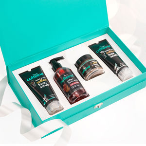 mCaffeine Coffee Shower Temptations Gift Kit| Premium Gift kit ,455 gm