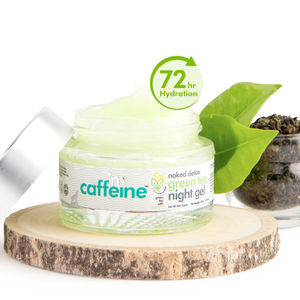 mCaffeine naked detox green tea night gel with vitamin C 50 ml