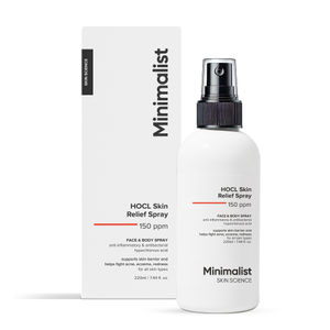 Minimalist HOCl Skin Relief Spray 150ppm (220 ml)