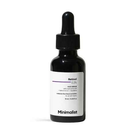 Minimalist Retinol 0.3% face serum with Anti-Aging Property to Reduce Fine Lines & Wrinkles, 10 ml