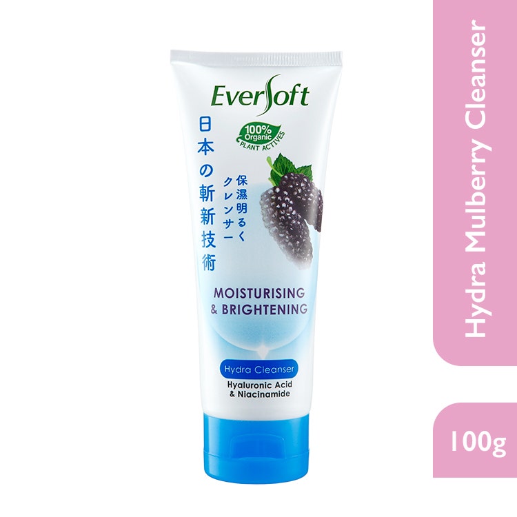 Eversoft Hydra Moisturising & Brightening (Mulberry) Cleanser 100G