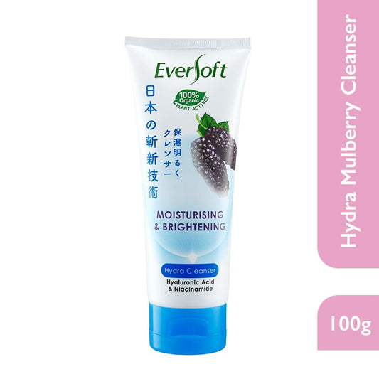 Eversoft Hydra Moisturising & Brightening (Mulberry) Cleanser 100G