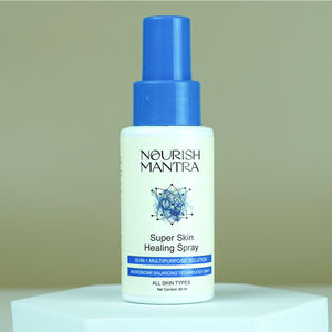 Nourish Mantra Super Skin Healing Spray with Inulin & Aloe Vera to Heal All Skin Concerns - 30ml
