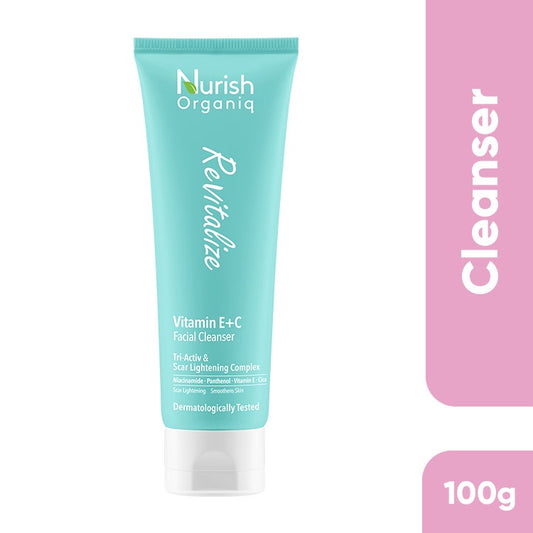 Nurish Organiq Revitalize Vitamin E+C Cleanser 100G