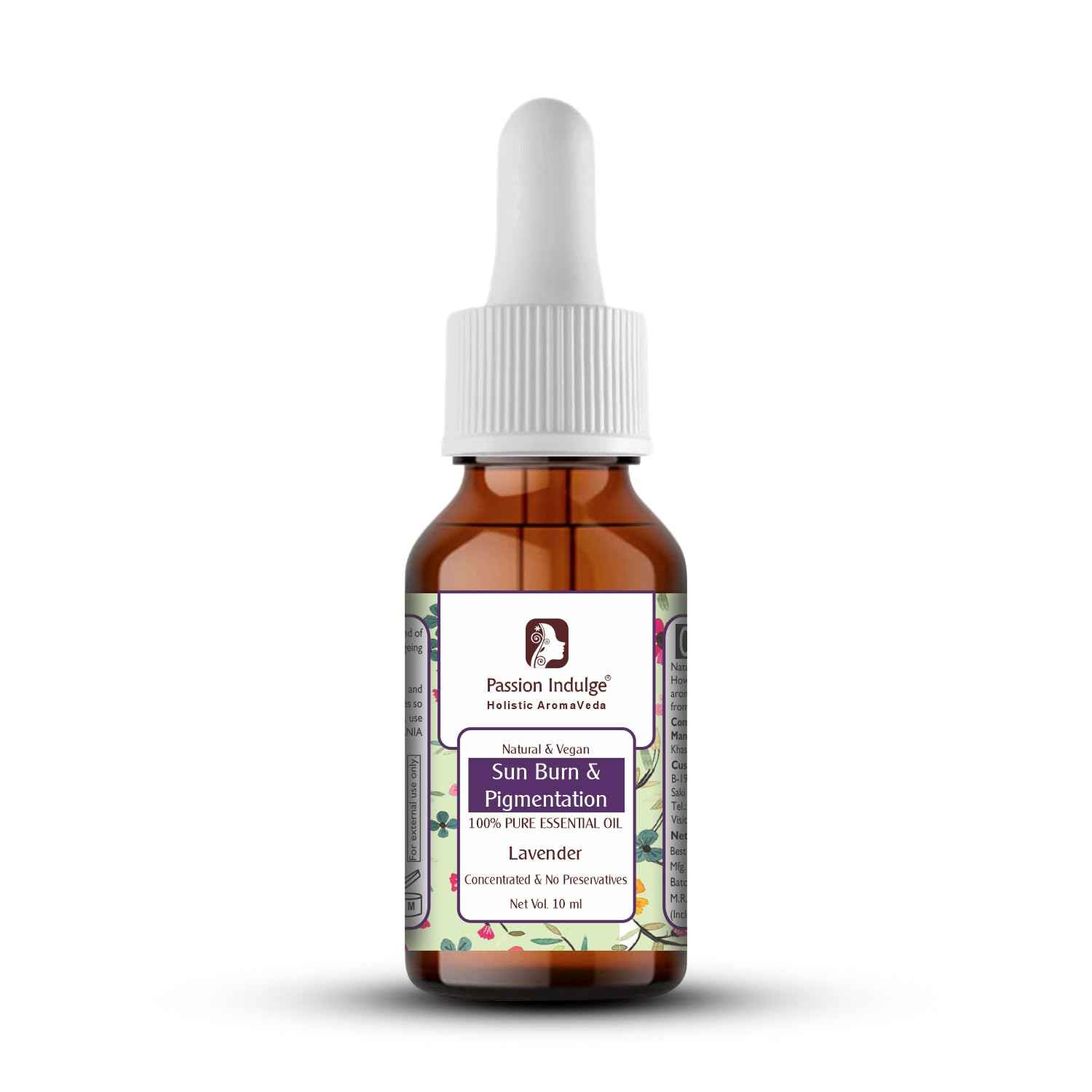 Passion Indulge LAVENDER Essential oil For hair gowth and sebum balancer, & stimulant 10 ml