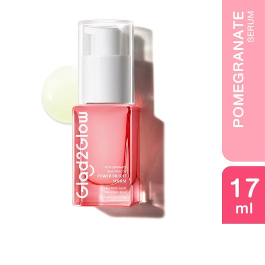 Glad2Glow 10% Niacinamide Pomegranate Power Bright Serum 17Ml