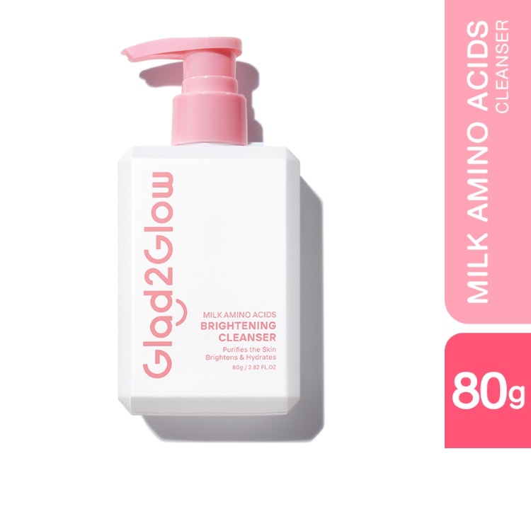 Glad2Glow Milk Amino Acids Gentle Cleanser 80G