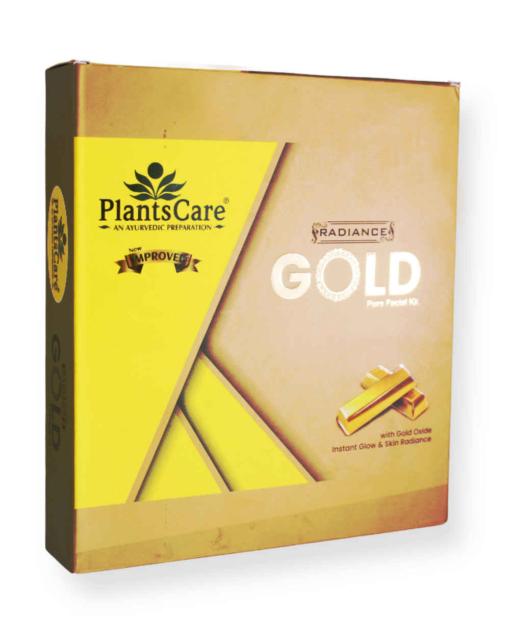 Plants Care Radiance Gold Pure Facial kit Mini 100g