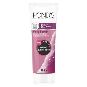 Ponds Bright Beauty Face Scrub, 100 gm