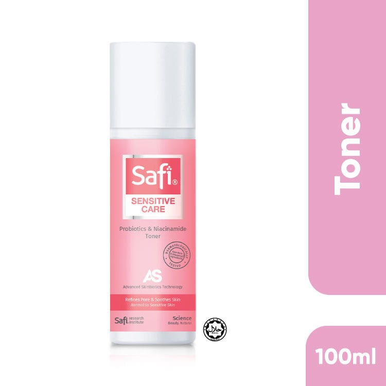 Safi Sensitive Care Probiotics & Niacinamide Toner 100Ml