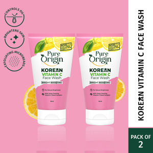 Pure Origin Korean Vitamin C Gel Face Wash (Pack Of 2)