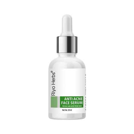 Riyo Herbs Anti Acne Face Serum With Natural Neem Extracts For Anti Acne & Reduces Excess Oil, 30 ml