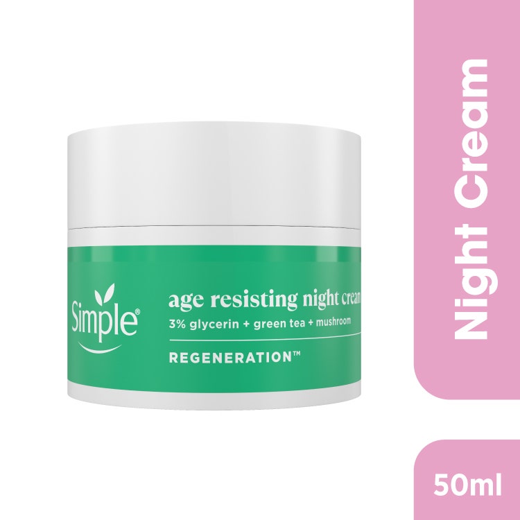 Simple Regeneration Age Resisting Night Cream 50Ml