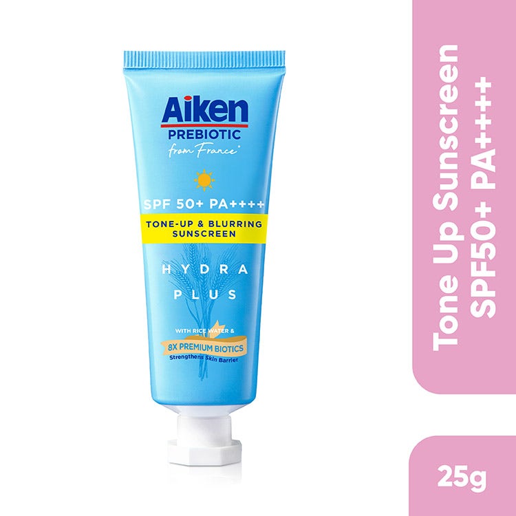 Aiken Prebiotic 8X Premium Biotics Sunscreen Super Uv Protection Pa+++ Spf 50 25Ml