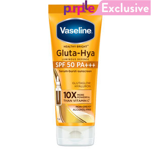 Vaseline Gluta Hya - Antioxidant SPF 50 PA+++ Sunscreen | Glutathione & Hyaluronic Acid 70 ml | Suitable for All Skin Types | For Glowing and Radiant Skin