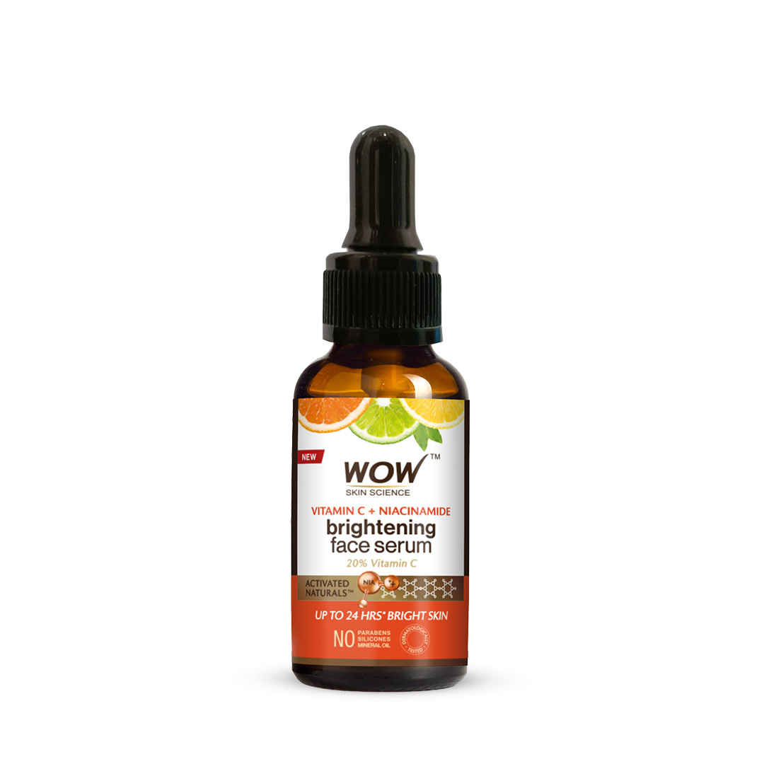 WOW Skin Science Vitamin C Serum - Skin Clearing Serum - Brightening, Genuine 20% (15 ml)